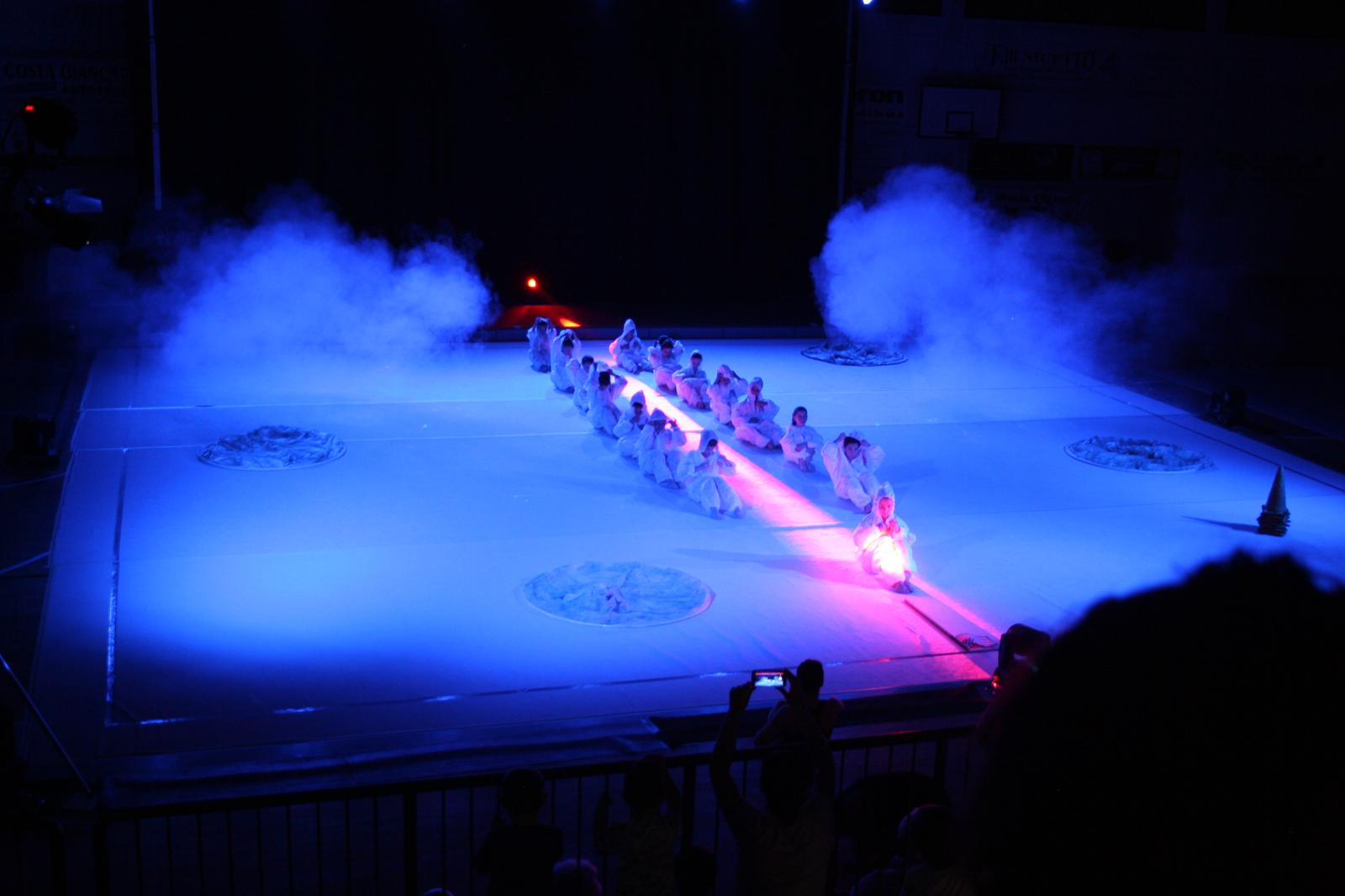 Saggio Aurora 76 A.S.D. — ginnastica ritmica con palla